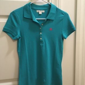 teal Aeropostale polo